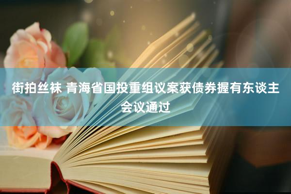 街拍丝袜 青海省国投重组议案获债券握有东谈主会议通过