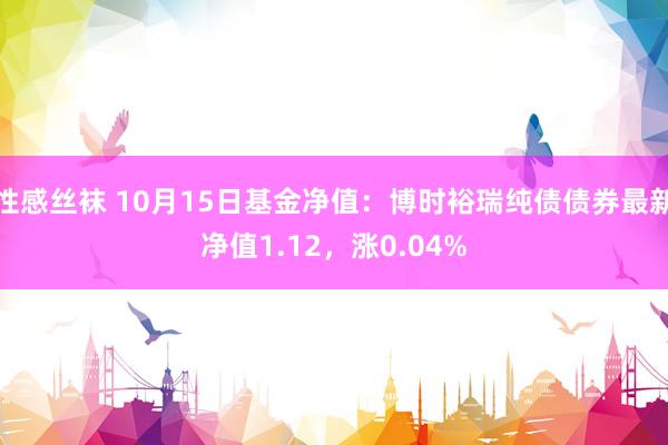 性感丝袜 10月15日基金净值：博时裕瑞纯债债券最新净值1.12，涨0.04%