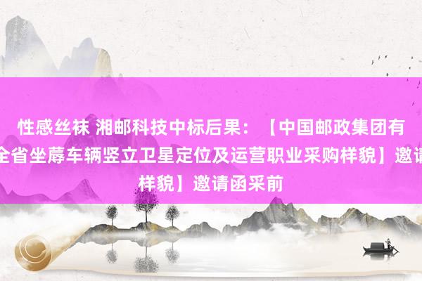 性感丝袜 湘邮科技中标后果：【中国邮政集团有限公司全省坐蓐车辆竖立卫星定位及运营职业采购样貌】邀请函采前