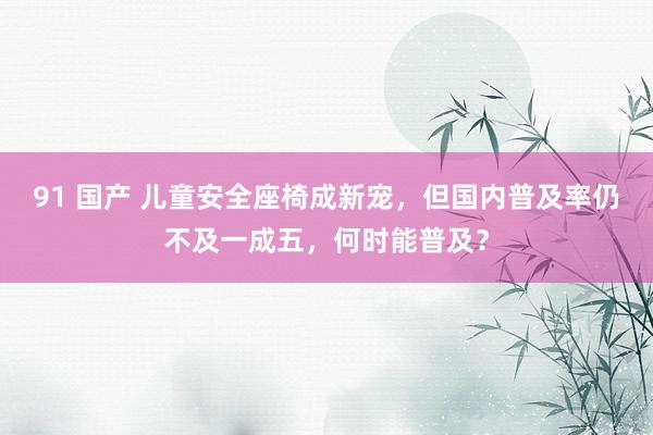 91 国产 儿童安全座椅成新宠，但国内普及率仍不及一成五，何时能普及？